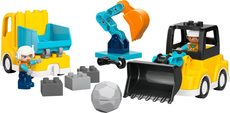 3 in 1 Construction Vehicles