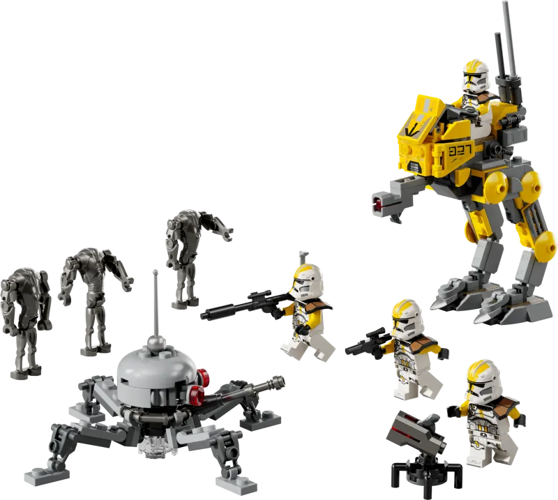 327th Star Corps Clone Troopers Battle Pack