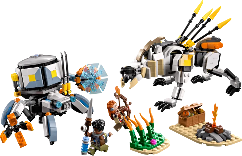 Aloy & Varl vs. Shell-Walker & Sawtooth