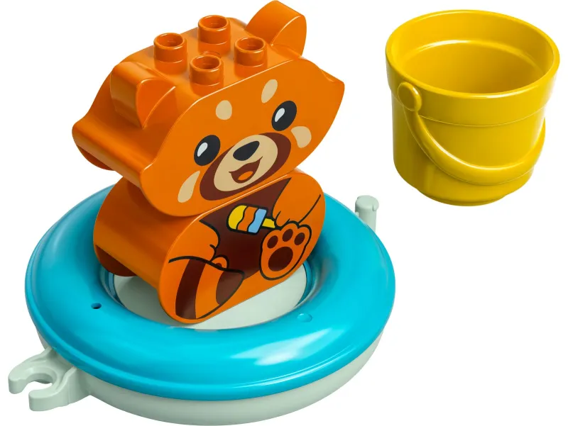Bath Time Fun: Floating Red Panda