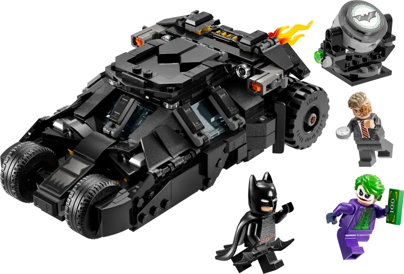 Batman Tumbler vs. Two-Face & The Joker