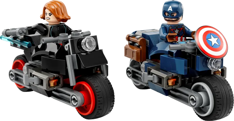 Black Widow & Captain America Motorcycles