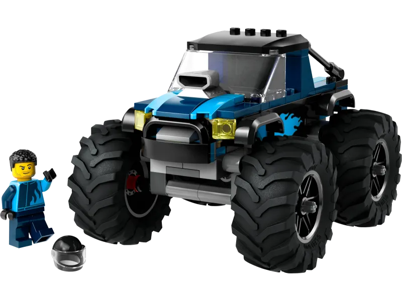 Blue Monster Truck
