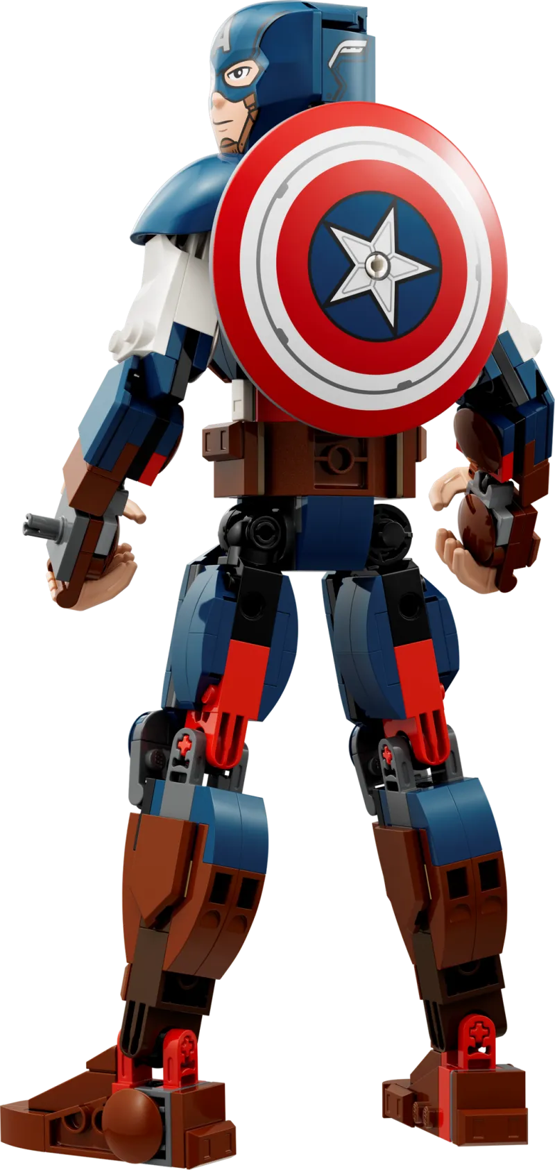 Captain America Construction Figure