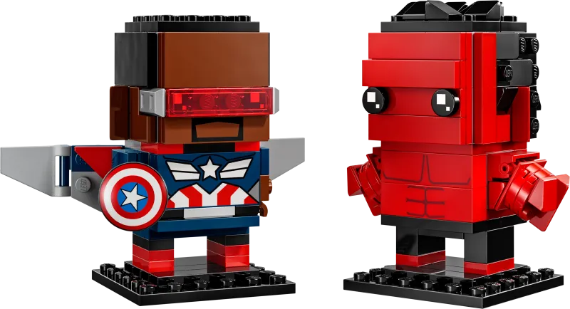 Captain America & Red Hulk Figures