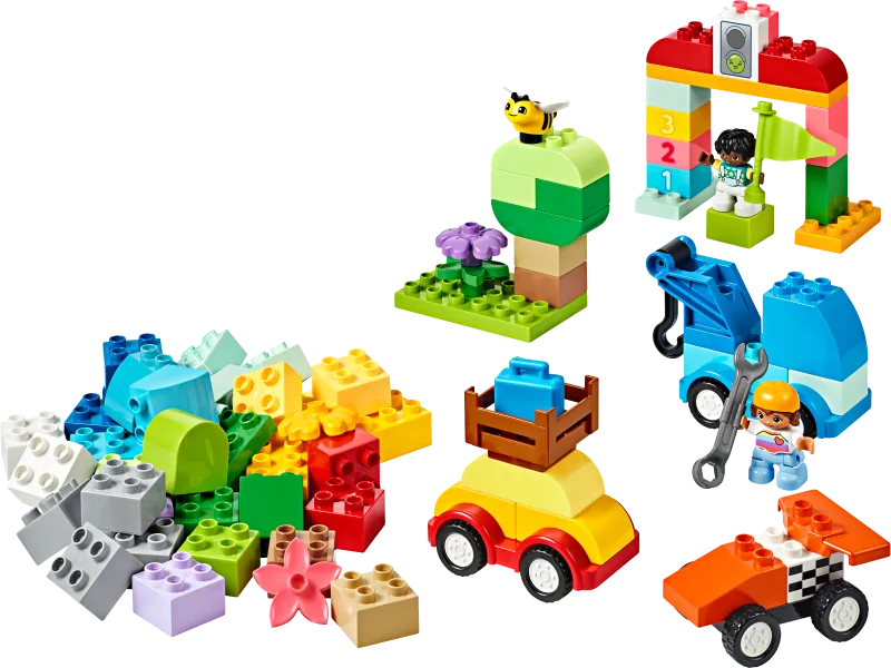Cars and Trucks Brick Box