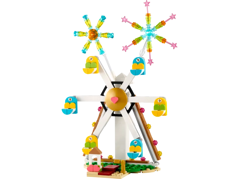 Celebration: Ferris Wheel with Fireworks