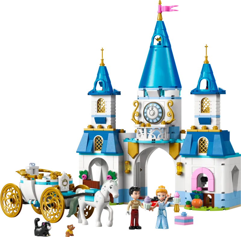 Cinderella's Castle & Horse Carriage