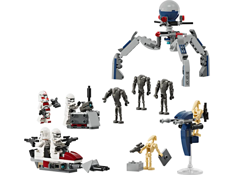 Clone Trooper & Battle Droid Battle Pack