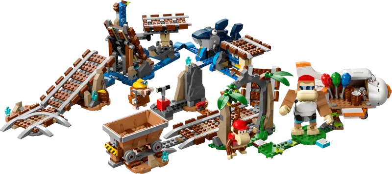 Diddy Kong's Mine Cart Ride Expansion Set