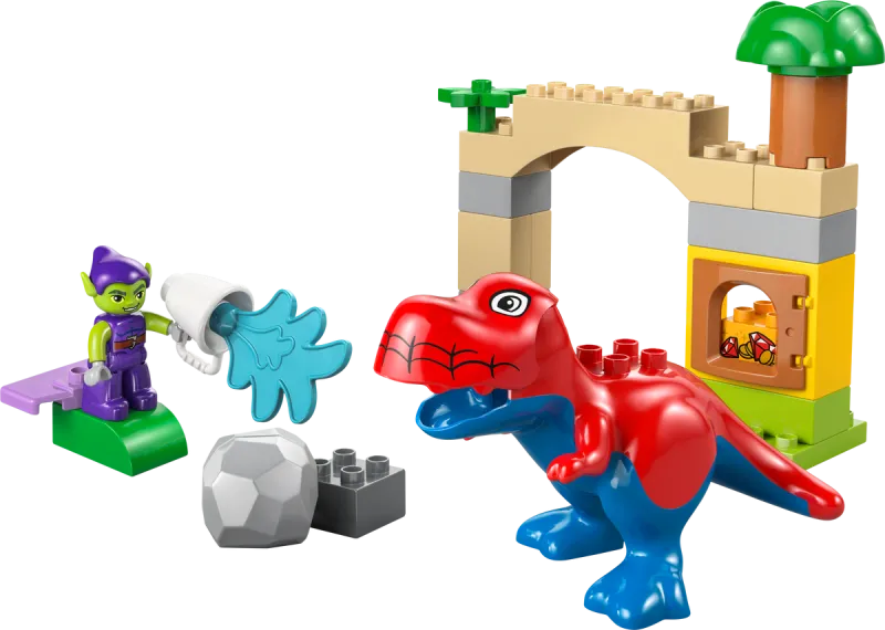 Dinosaur Spidey-Rex vs. Green Goblin