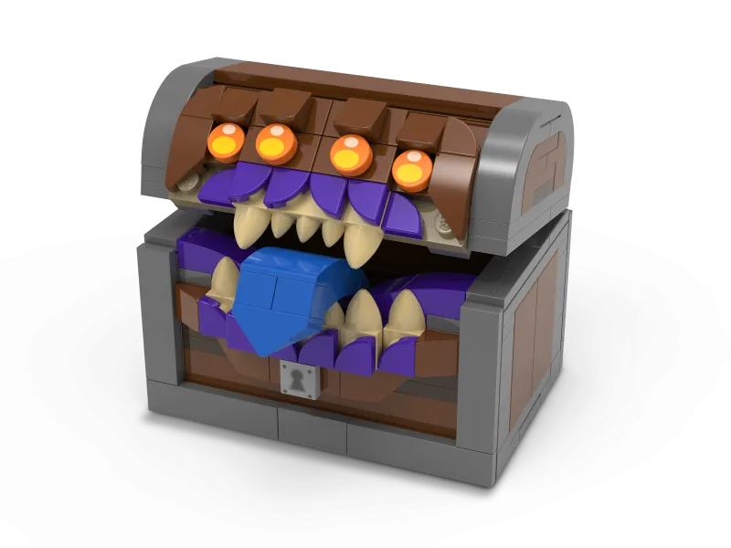 Dungeons & Dragons Mimic Dice Box