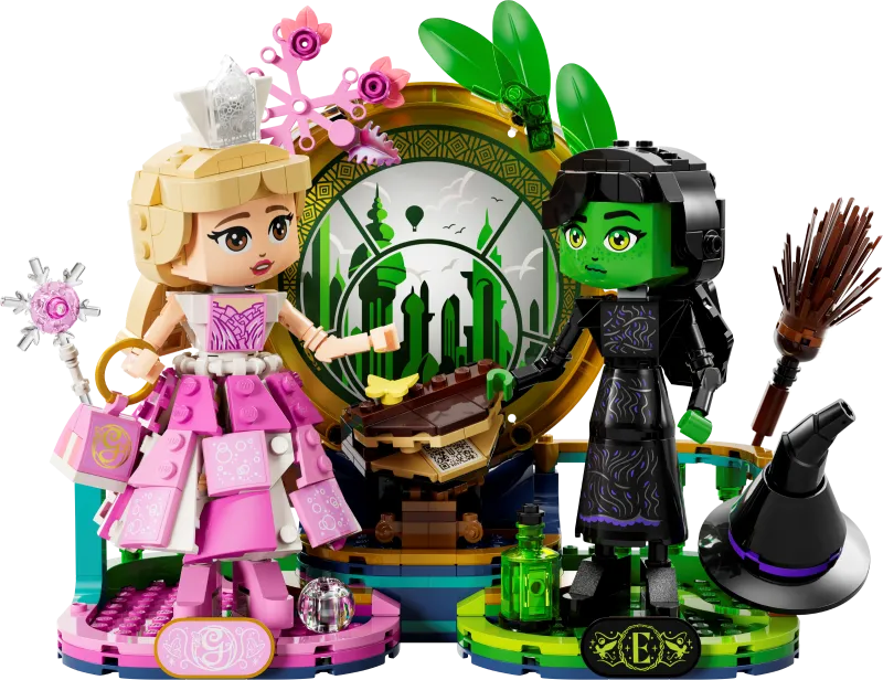 Elphaba & Glinda Figures
