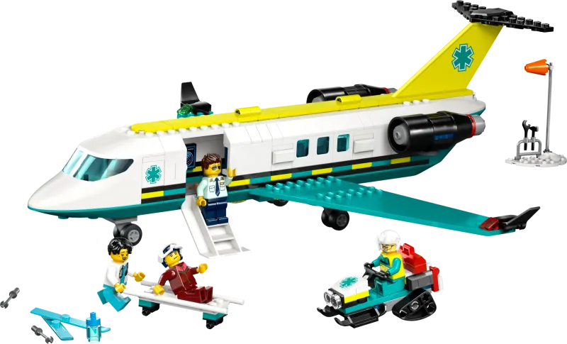Emergency Air Ambulance Airplane