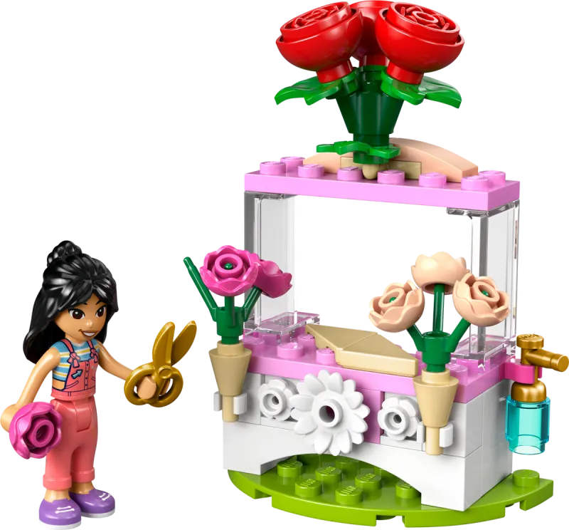 Flower Stand with Roses