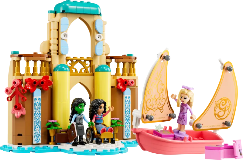 Glinda, Elphaba & Nessarose at Shiz Uni