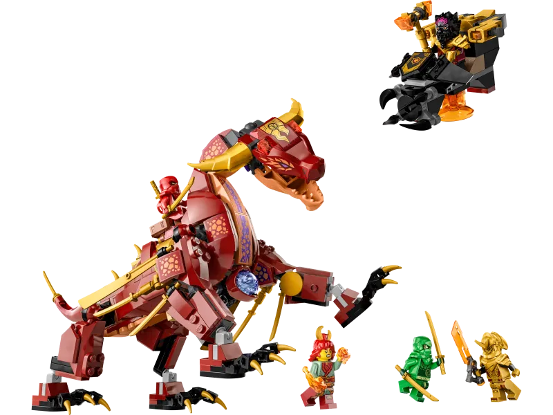 Heatwave Transforming Lava Dragon