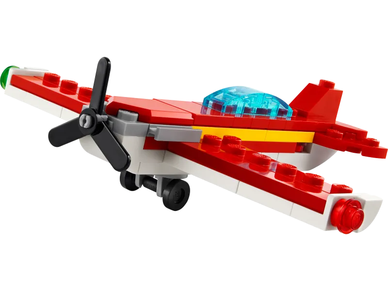 Iconic Red Plane