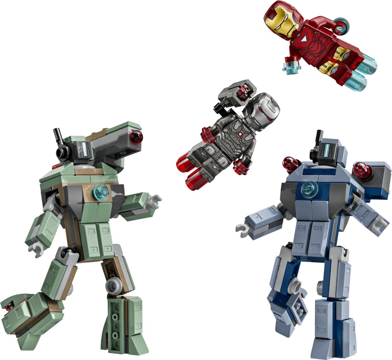 Iron Man & War Machine vs. Hammer Drones