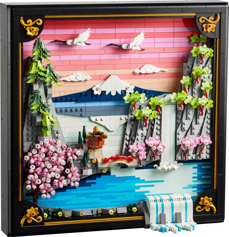 Japanese Cherry Blossom Landscape