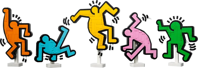 Keith Haring - Dancing Figures