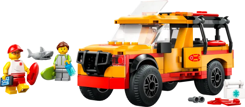 Lifeguard Beach Rescue Truck