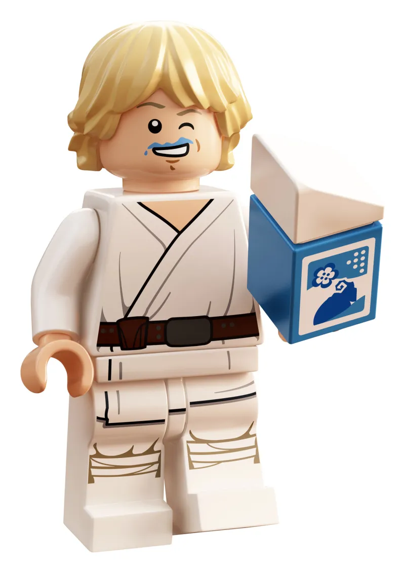 Luke Skywalker with Blue Milk
