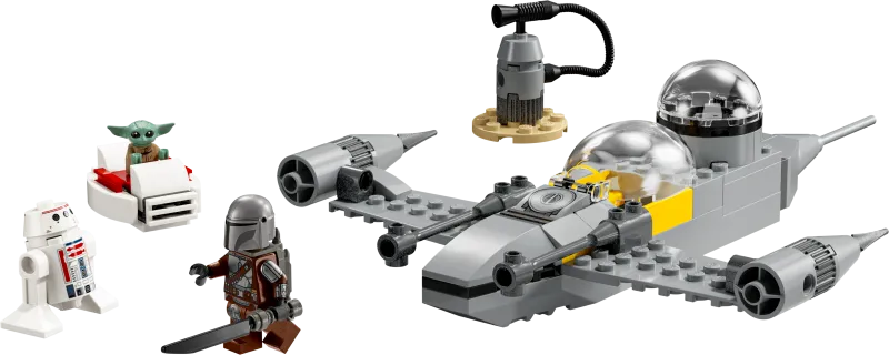 Mando and Grogu's N-1 Starfighter