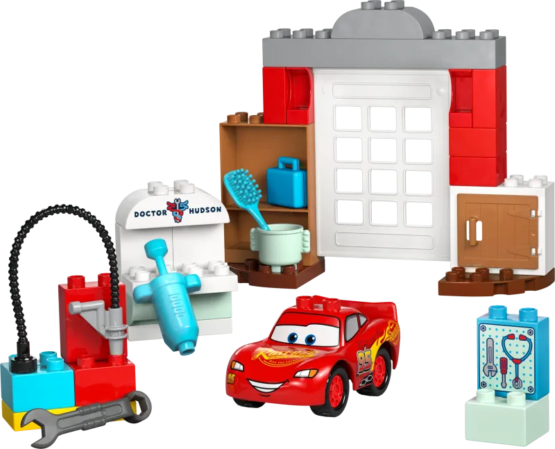 McQueen's Visit to Doc's Garage