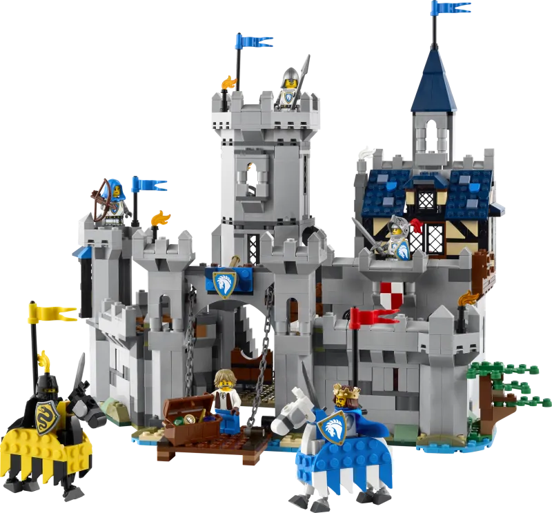 Medieval Horse Knight Castle