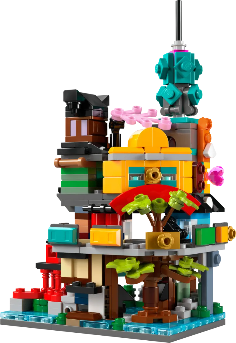 Micro NINJAGO City Gardens