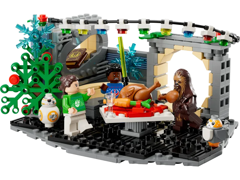 Millennium Falcon Holiday Diorama
