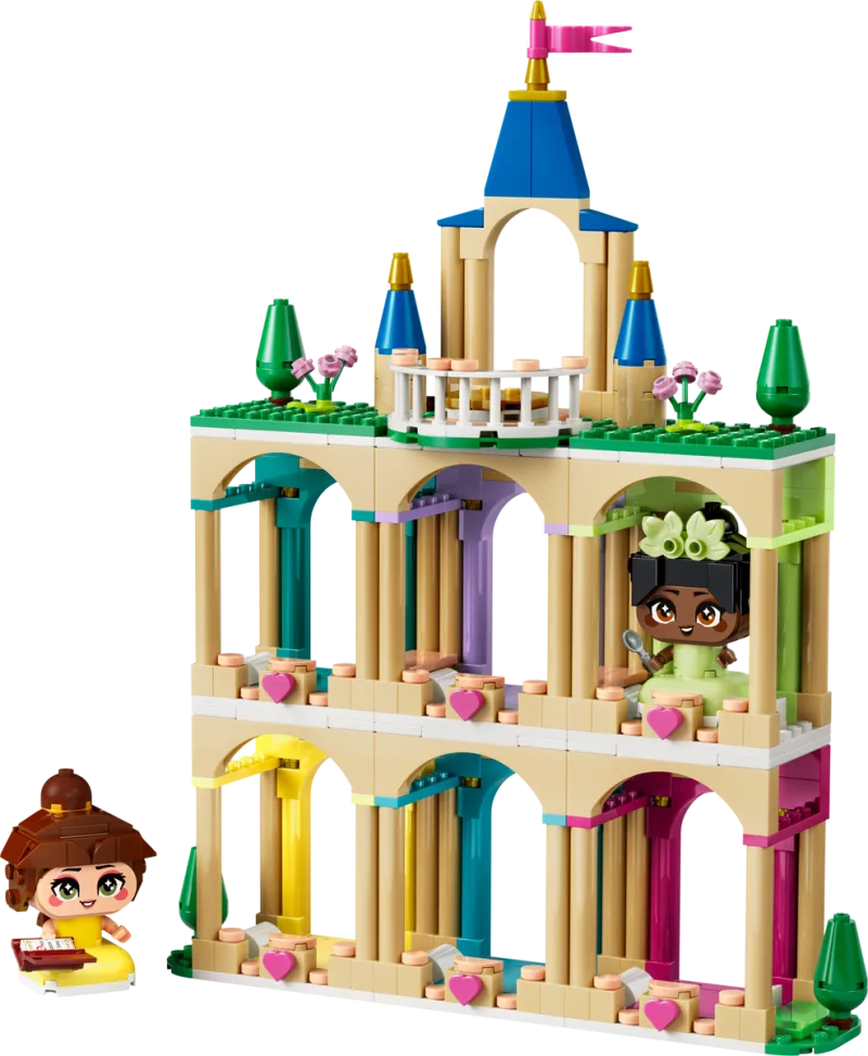 Mini Belle & Tiana with Castle