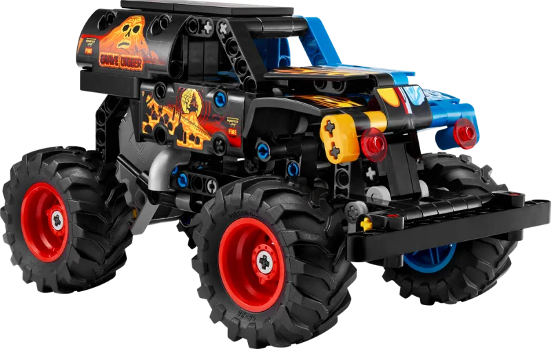 Monster Jam Grave Digger Fire and Ice