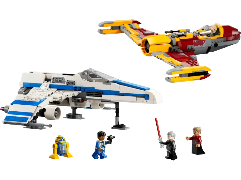 New Republic E-Wing vs. Shin Hati’s Starfighter