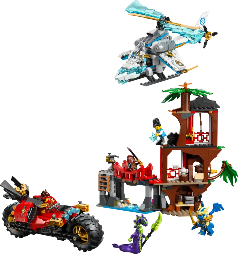 Ninja Vehicle Tree House Battle