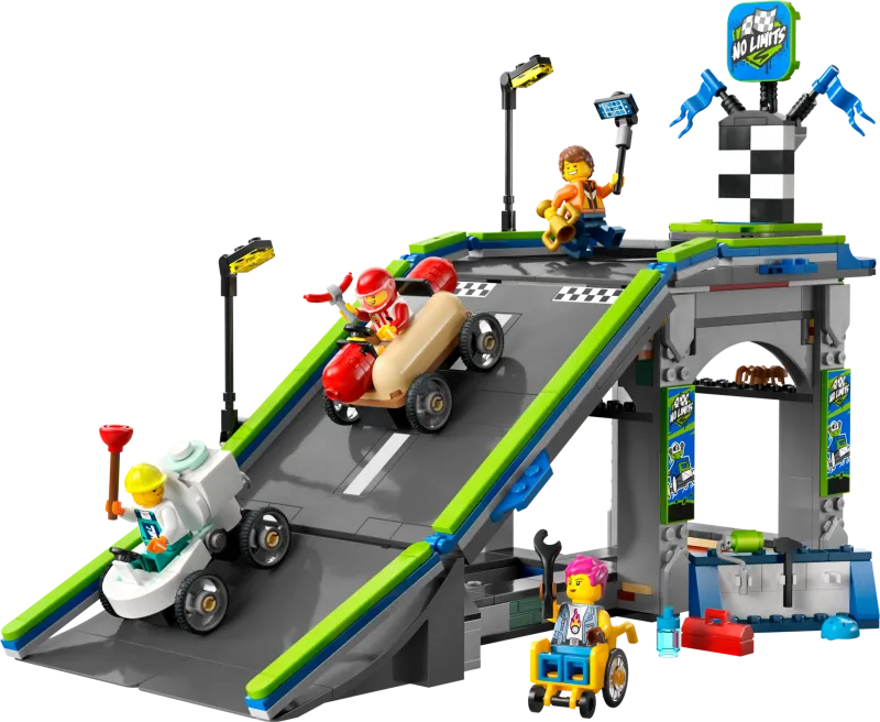 No Limits: Race Car Ramp Track