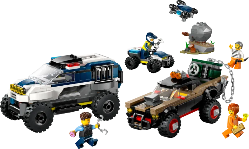 Off-Road Police Car Chase