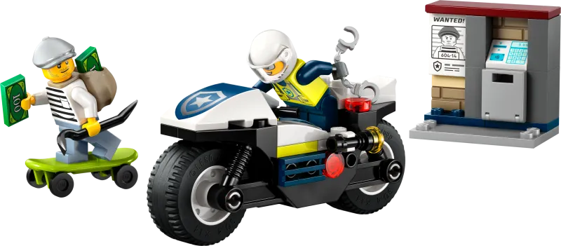 Police Motorcycle chase