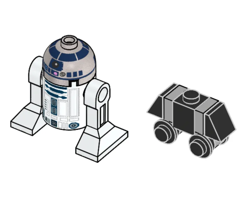 R2-D2 & MSE-6