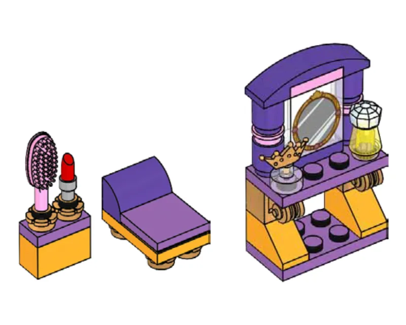 Rapunzel's Dressing Table