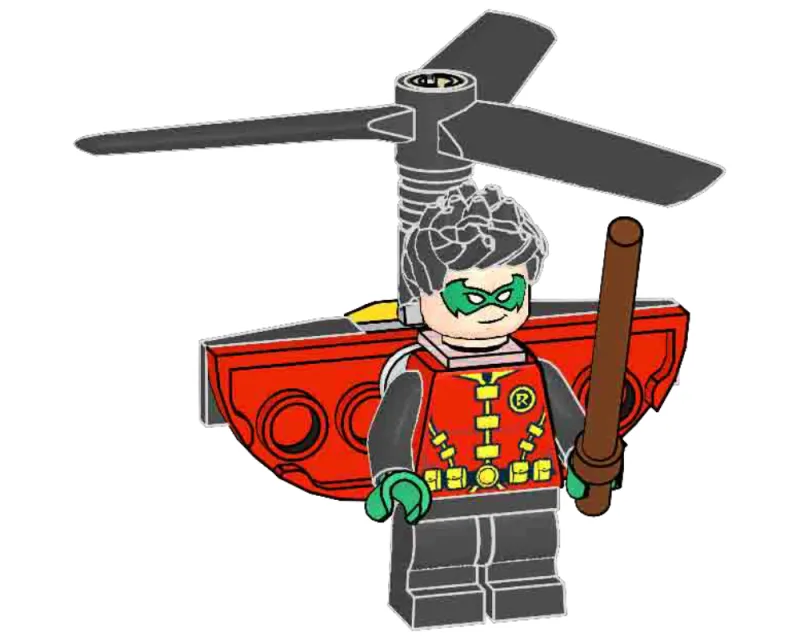 Robin and Heli-Pack