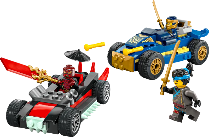 Rogue vs. Drix Race Car Duel