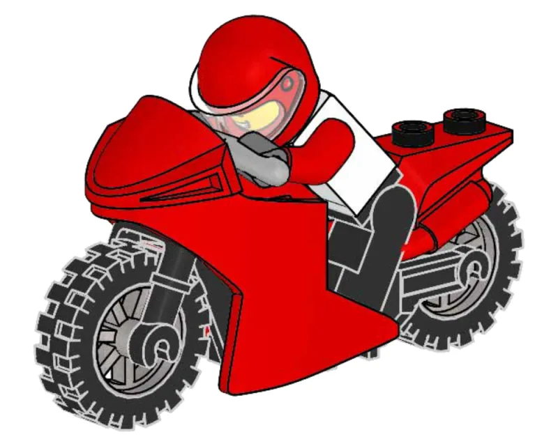 Sam Speedster's Motorcycle