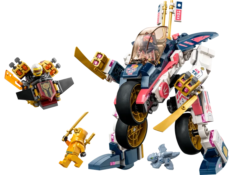 Sora's Transforming Mech Bike Racer