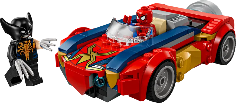 Spider-Man Car vs. Venomized Wolverine