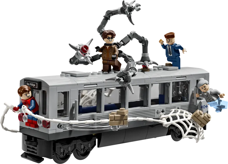 Spider-Man vs. Doc Ock Subway Train Scene