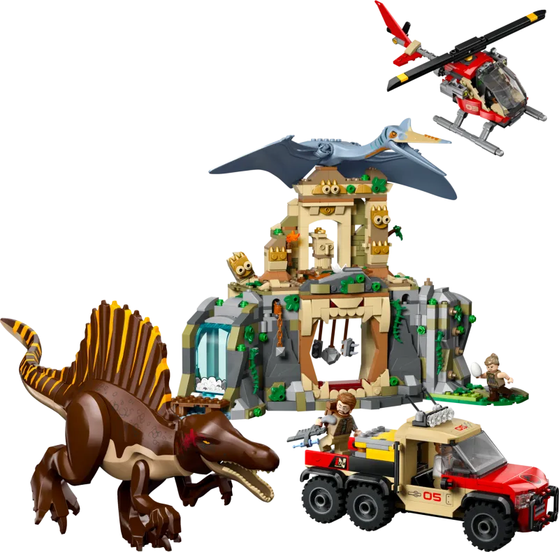 Spinosaurus & Quetzalcoatlus Air Mission