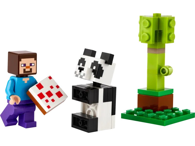 Steve and Baby Panda