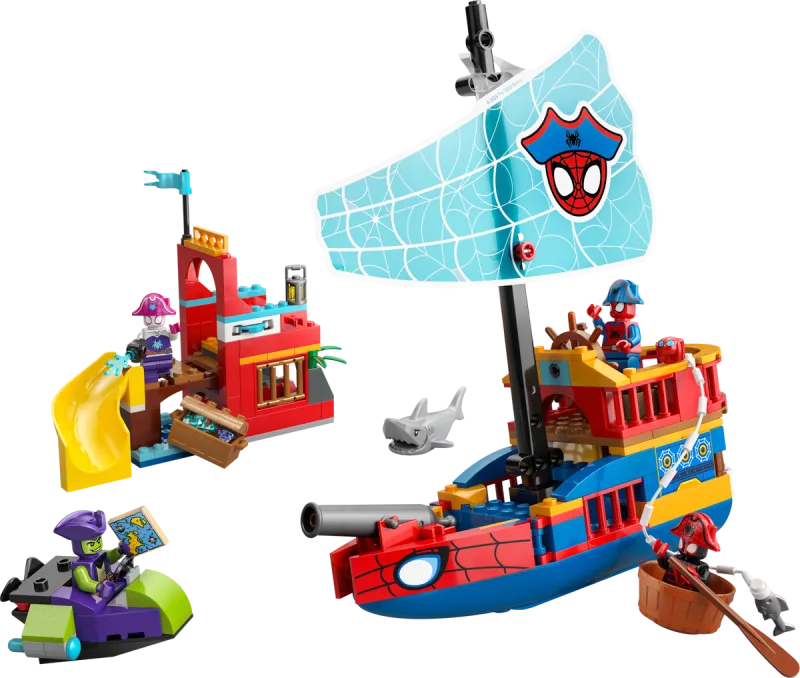 Team Spidey Pirate Ship